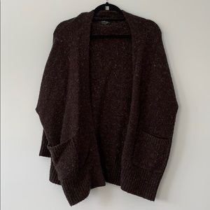 ZARA heavyweight open cardigan